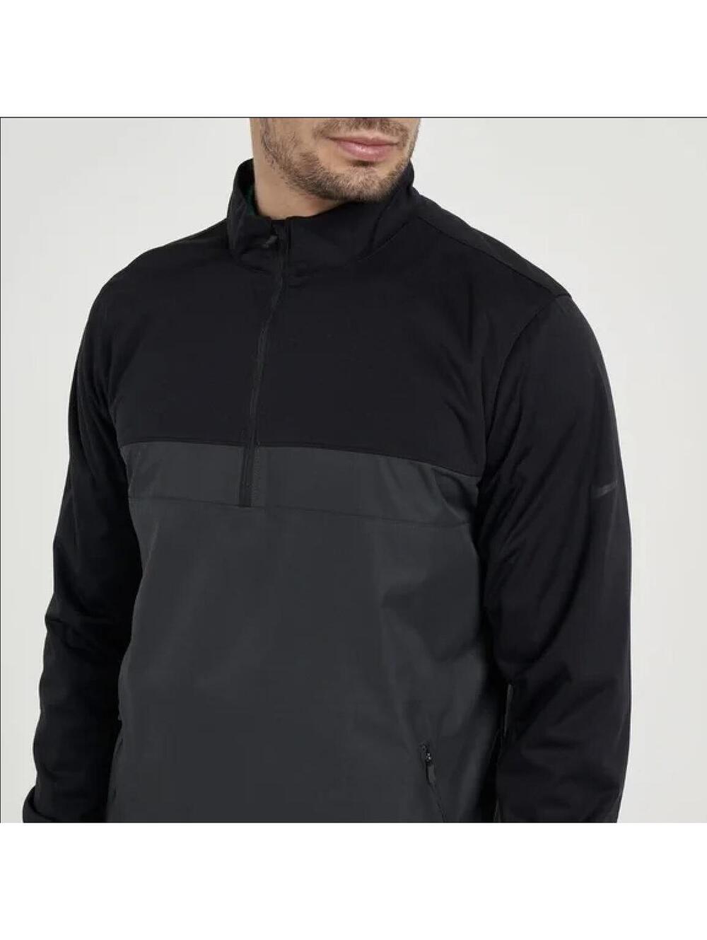 Nike Shield Windbreaker Standard Fit, Black/Grey, Mens L